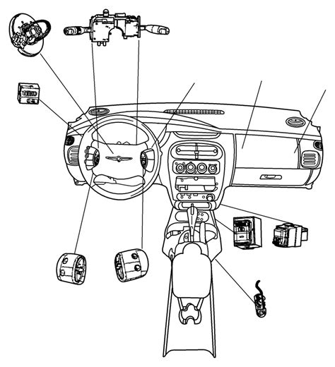 W/all suspension (sdc, sdf, sdk0 (zat, znt) tag# 283. Dodge Neon Cruise Control Switch. Repair, Steering - QA761DV | Amherst OH