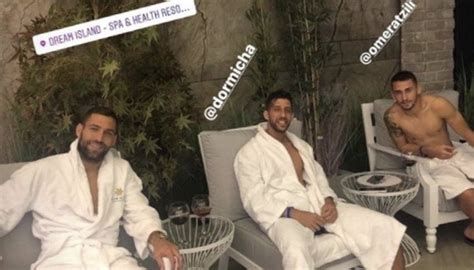 בינתיים, אחד המטרדים הגדולים בבירת הנגב היא סוגיית ז'וסוואה. מכבי תל אביב: דור מיכה, איתי שכטר, עומר אצילי בחופשה עם בן ...