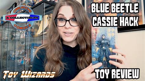 Blue Beetle And Cassie Hack Collectible Legends Toy Review Youtube