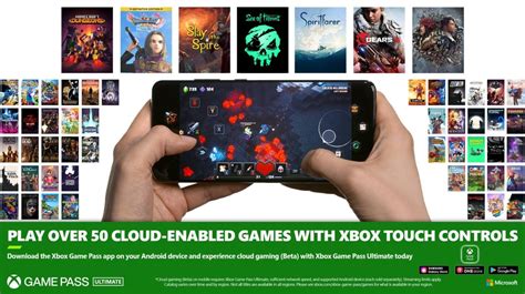 Xbox Game Pass Cloud Gaming Surpasses 50 Games With Touch Control Support