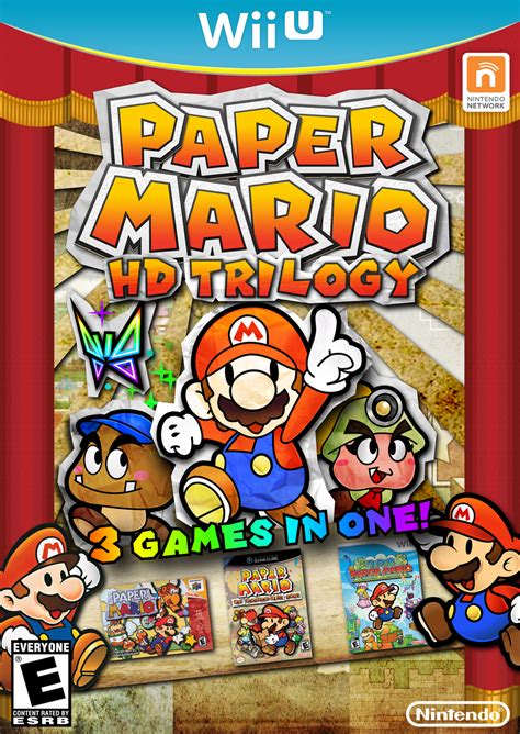 Paper Mario Hd Trilogy By Fawfulthegreat64 On Deviantart