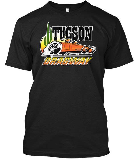 Tucson Dragway T Shirts Black áo T Shirt Front Có Hình ảnh