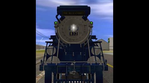 Trainz Simulator 70 The Blue Comet Races To The Beat Youtube