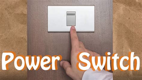 Free Power Switch Sound Effect Light Switch Breaker On Off Youtuber