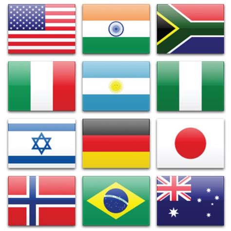 Flags Of The World Sort By Continent Learn Geography And Countries