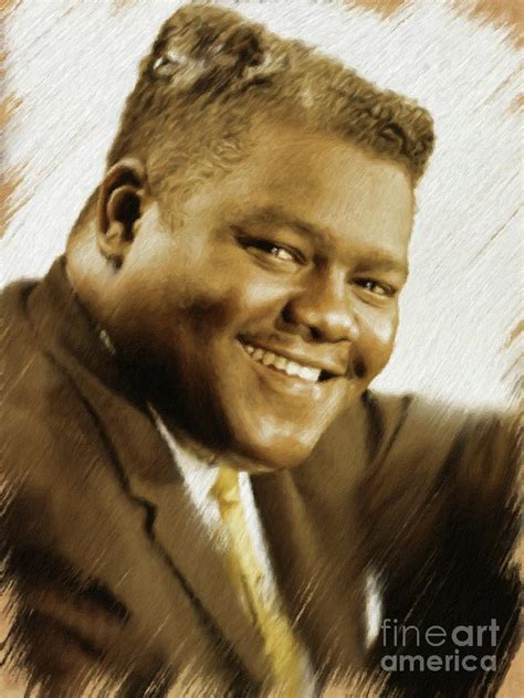 Fats Domino Music Legend Painting By Esoterica Art Agency Fine Art