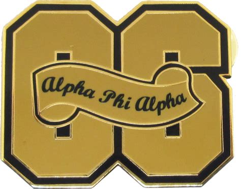 Alpha Phi Alpha 06 Founded Year Lapel Pin Gold 15 X 13