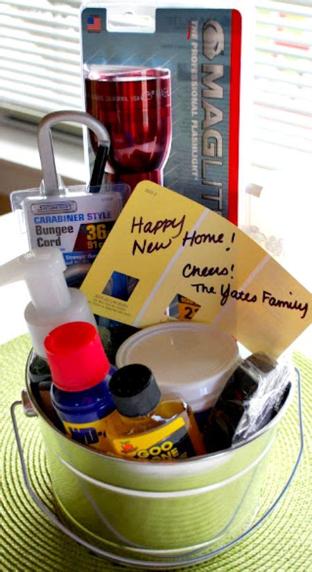 Housewarming T Idea Put Together A Fun Bucket Of Goodies For The