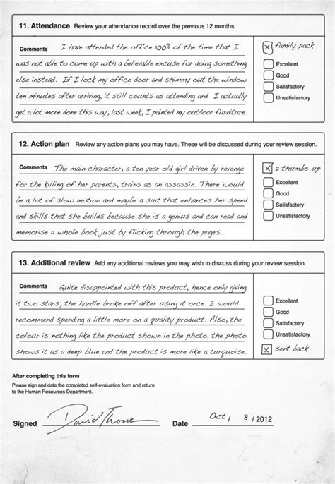 employee  evaluation form employee evaluation form