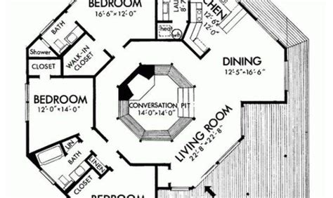 Plano Casa Hexagonal Home Plans And Blueprints 123073