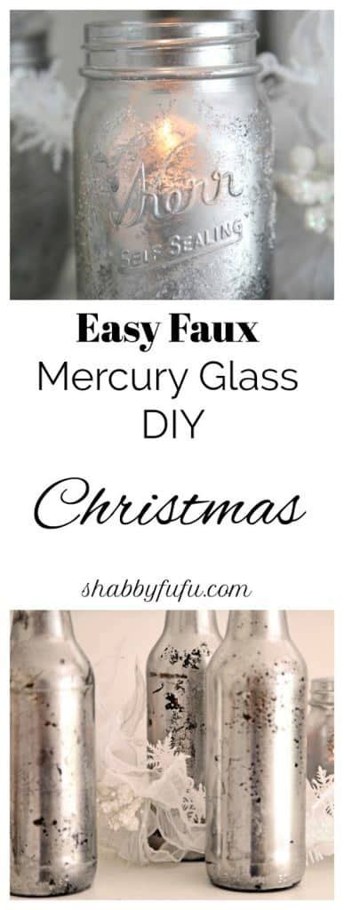 Mercury Glass Mason Jar Diy Tutorial Mason Jar Diy Mercury Glass Diy Christmas Mason Jars