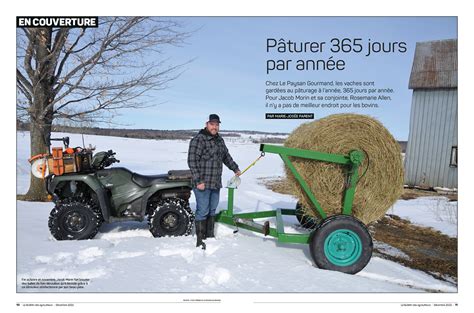 Le Magazine De D Cembre Du Bulletin Des Agriculteurs Est Pr T Le