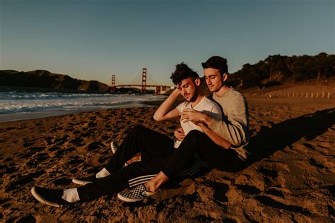 baker beach engagement session in san francisco — tida svy