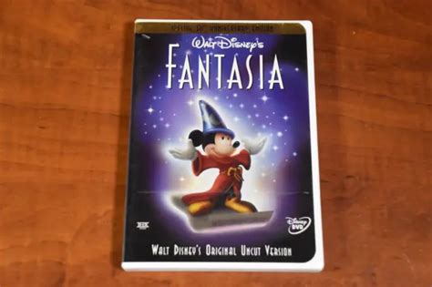 Walt Disneys Fantasia Dvd 2000 Restored Full Length Original Uncut