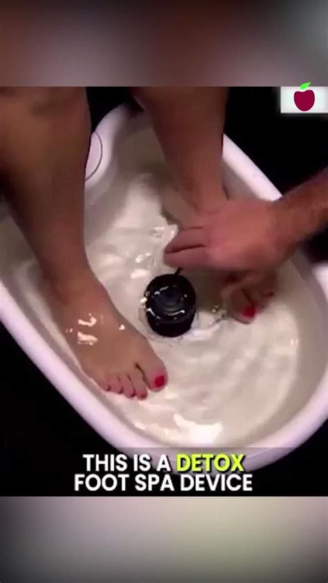 The Ionic Foot Detox Spa Video Video In 2020 Foot Spa Detox Foot