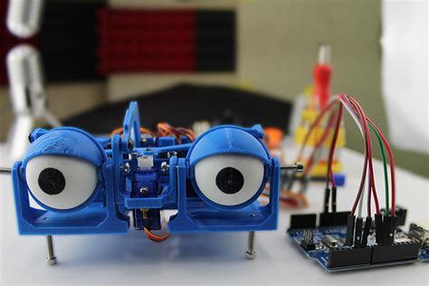 How To Build A 3d Printed Animatronic Eye With Arduino