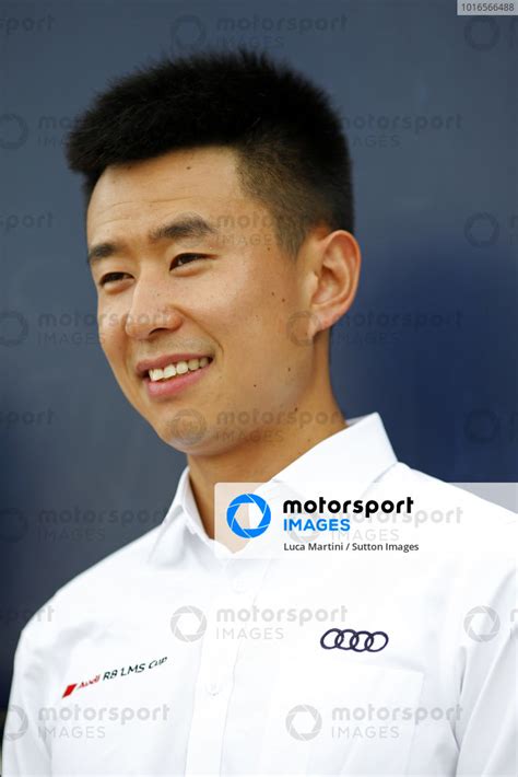 Cheng Congfu CHN FAW VW Audi Racing Team During Interview At Audi R8