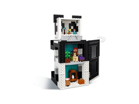 Lego 21245 Minecraft Rezerwat Pandy Porównaj Ceny Promoklockipl