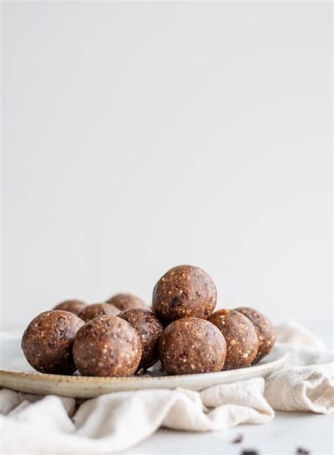 Raw Cacao Hazelnut Energy Balls Running On Real Food