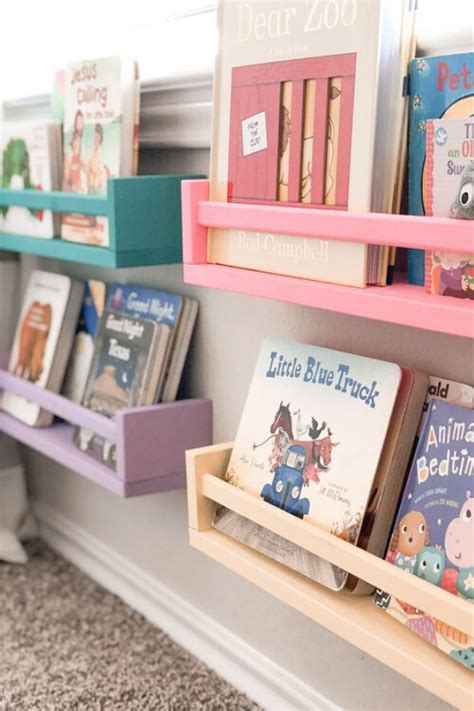 21 Clever Book Storage Ideas For Kids Nursery Design Studio