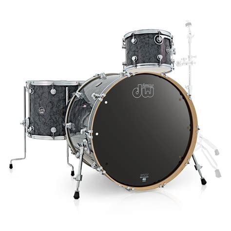 Disc Dw Drums Performance Series 24 3 Piece Shell Pack Black Gear4music