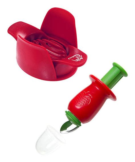 Take A Look At This Progressive Strawberry Huller And Slicer Set On