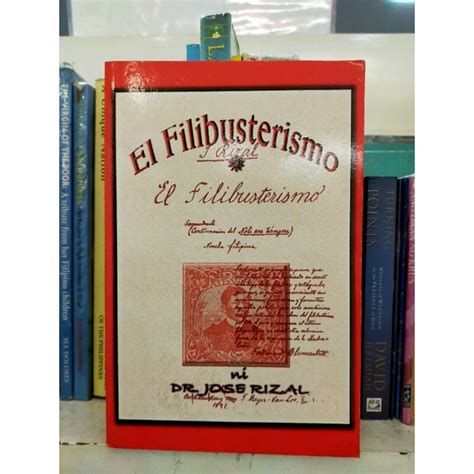 El Filibusterismo Jose Rizal Shopee Philippines
