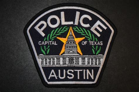 austin police patch travis county texas current issue capitals display police police