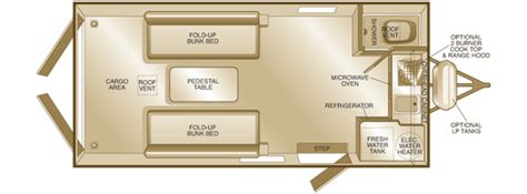 6x12 Camper Floor Plan Floorplansclick