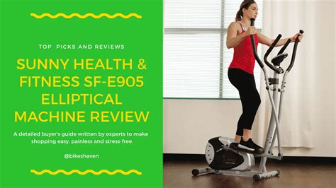 Sunny Health And Fitness Sf E905 Review Features Specs Price Pros