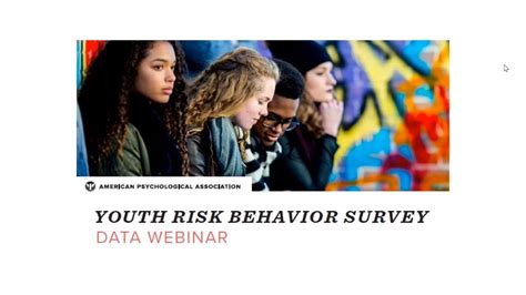 Youth Risk Behavior Survey Data Webinar Youtube