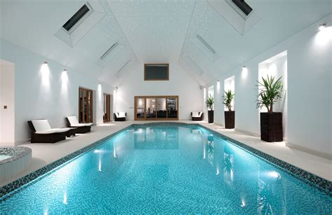 The 50 metre indoor pool is great for swimming laps, with the public pool and slide readily available for those who just want to play. indoor pool with under water lighting