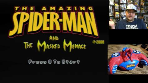 The Amazing Spider Man And The Masked Menace Plug And Play Tv Games Game Play Part 1 Youtube