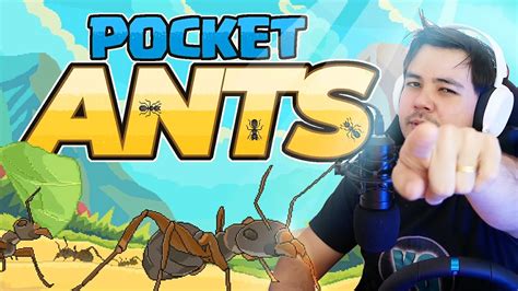 Virei Uma Formiga Dentro Do Formigueiro Pocket Ants Youtube