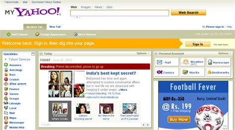 Yahoo Homepage Hubpages
