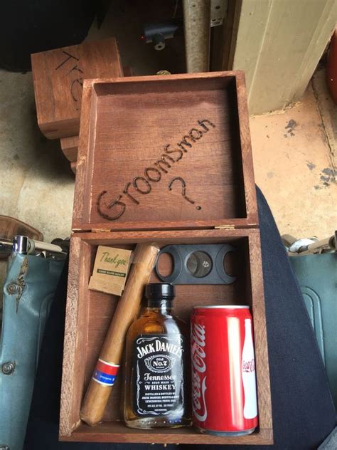 This item makes the perfect unique gift to show your loved ones just how you feel! 15 Groomsmen Proposal Ideas "Will you be my groomsmen ...