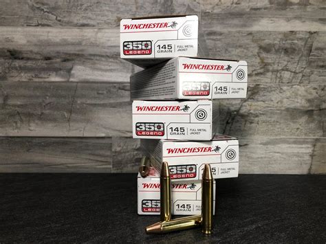 100 Rounds Of Winchester 350 Legend 145gr Fmj