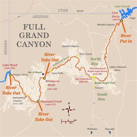 Grand Canyon Trail Map 3rd Edition Ubicaciondepersonascdmxgobmx