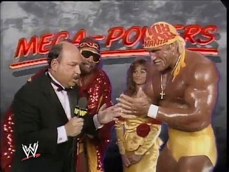Wwf Summerslam 1988 The Mega Powers Interview Video Dailymotion