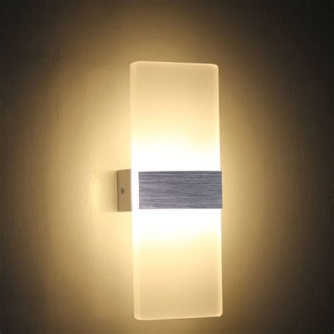 Modern Led Wall Lamps Sconces Aluminum Reading Lights Fixture