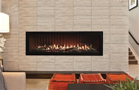 Boulevard Fireplaces Linear Direct Vent White Mountain Hearth