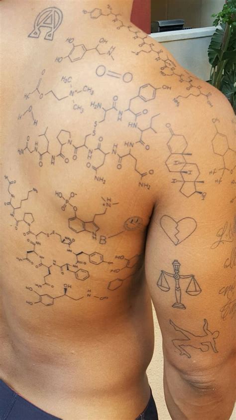 Molecule Tattoo Molecule Tattoo Tattoos Molecules