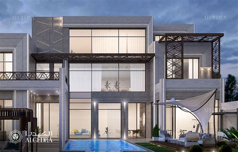 Modern Villa Exterior Design In Oman By Algedra Design