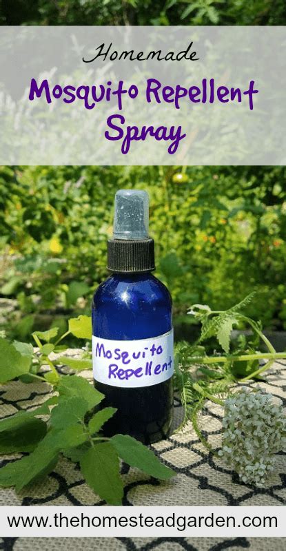 Homemade Mosquito Repellent Spray