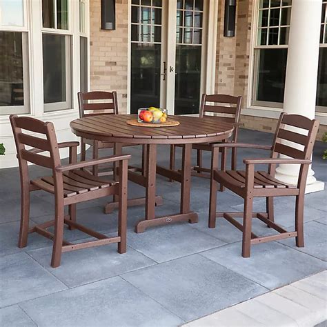 Polywood® La Casa 5 Piece Outdoor Dining Table Set Bed Bath And Beyond