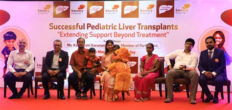 Kauvery Hospital Performs Successful Pediatric Liver Transplants