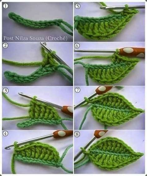 Petite Rose Applique Free Pattern Crochet Leaf Patterns Crochet
