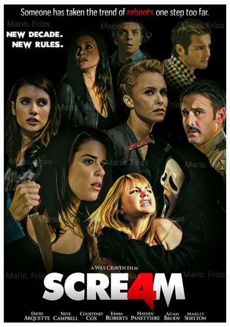 Scream 4 Minimalist Poster Artofit
