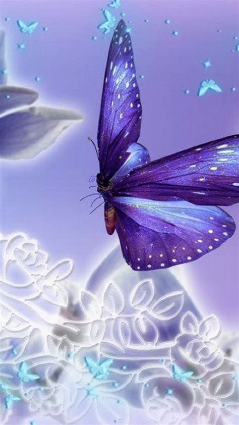 Android Wallpaper Hd Purple Butterfly 2021 Android Wallpapers