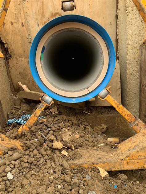 62m of DN450 Concrete Jacking Pipe Installed - Trenchless Solutions